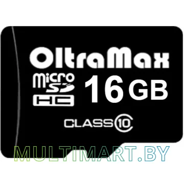 Карта памяти Oltramax Elite OM016GCSDHC10 microSDHC 16GB (с адаптером)